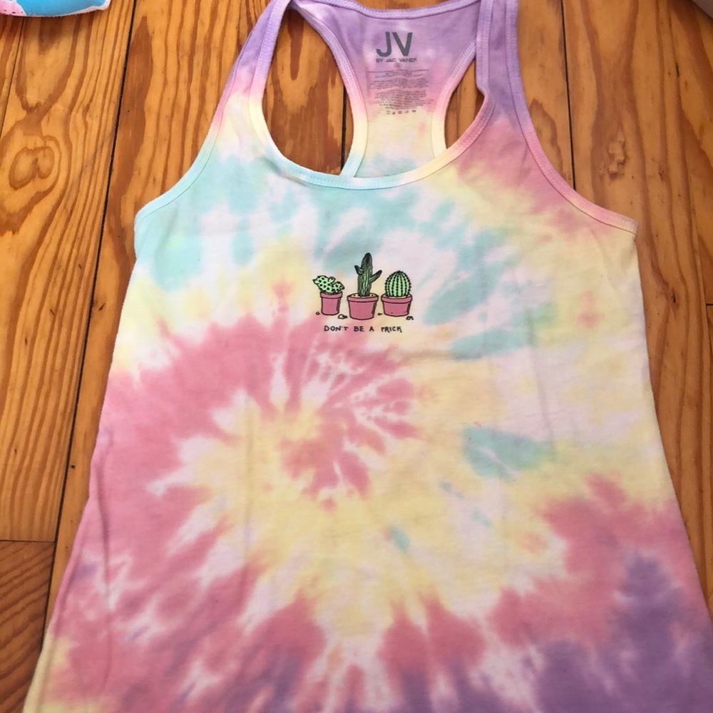 Tye Dye Cactus Tank
